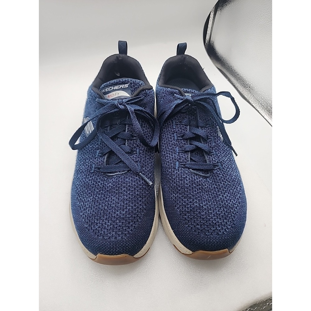 Skechers Arch Fit Men's Sneakers Size 8.5 Navy Blue